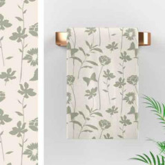 Serviette douche 70x120 bloom mi