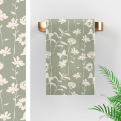 Serviette toilette 50x80 bloom