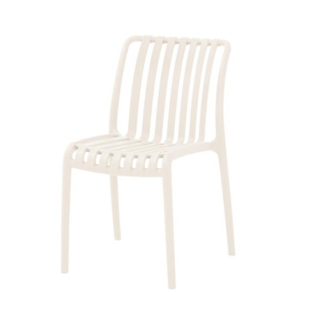 Chaise plastique romy beige