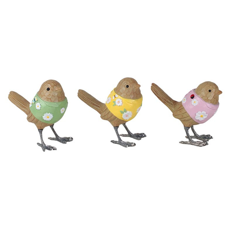 Statue oiseau foulard 3ass