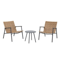 Salon de jardin 2 places + table