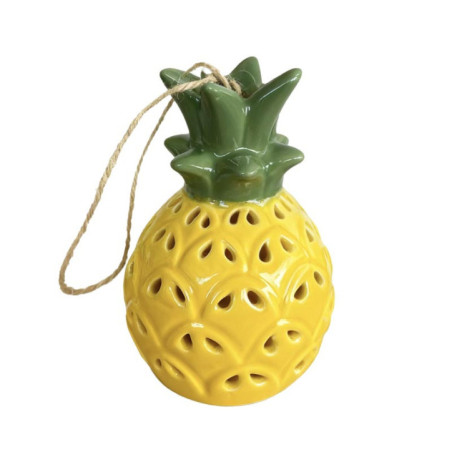 Carrillon porcelaine ananas
