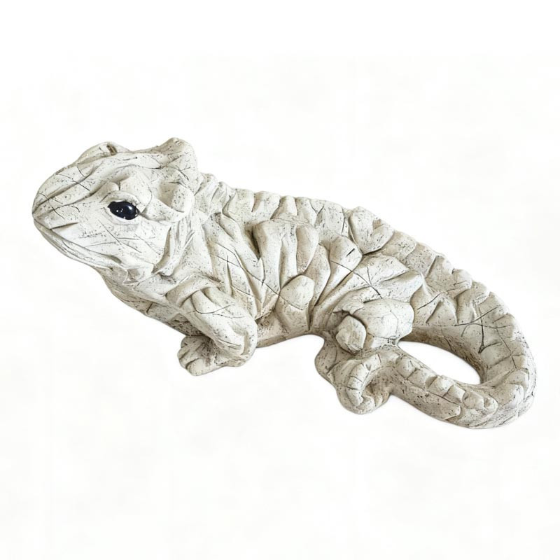 Statue lezard naturel