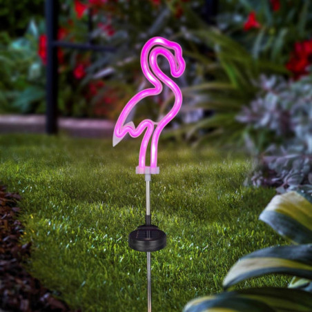 Piquet solaire cactus/flamingo 2