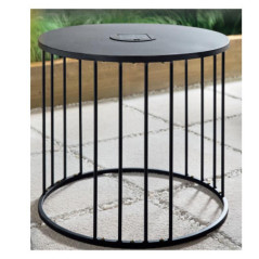 Table metal solaire 50x50x50cm