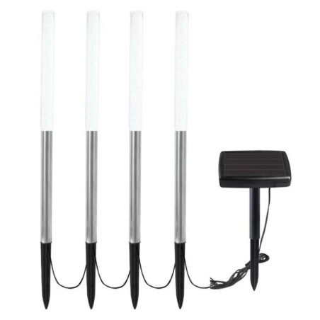 Guirlande piquet solaire x4 tube