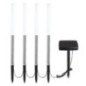 Guirlande piquet solaire x4 tube