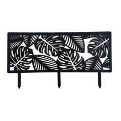 Bordure metal feuillage 28cm