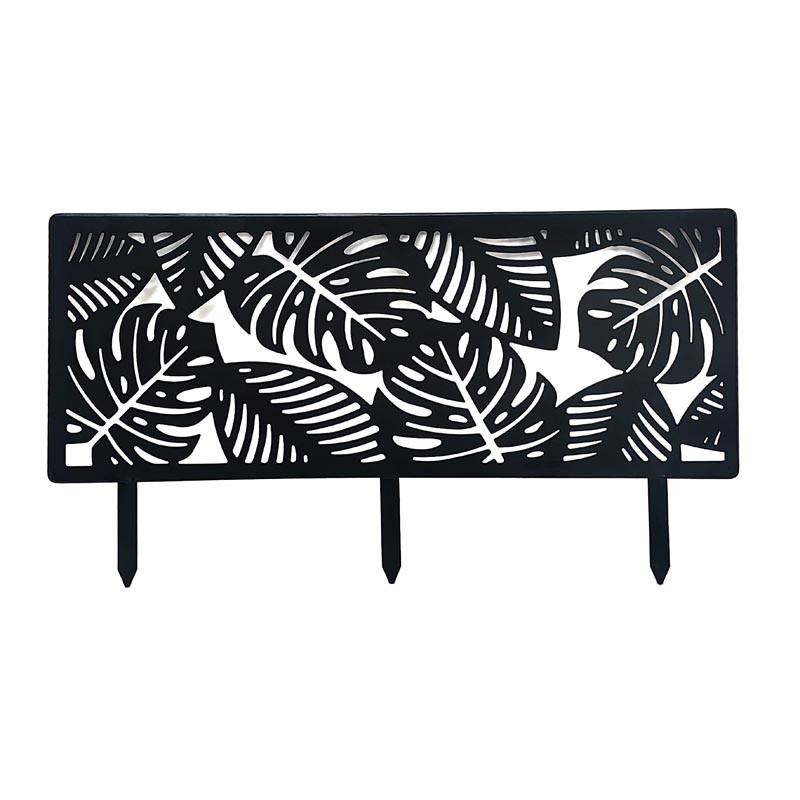 Bordure metal feuillage 28cm