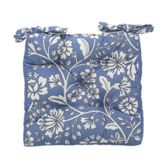 Coussin de chaise rustic bleu