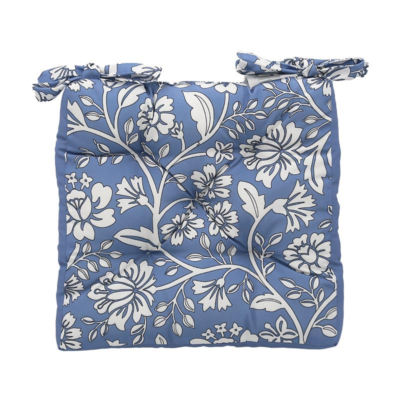 Coussin de chaise rustic bleu