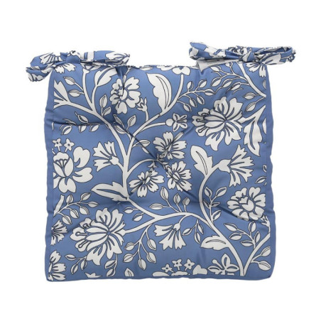 Coussin de chaise rustic bleu