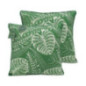 Coussin carre tropical 43x43cm
