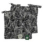 Coussin de chaise tropical noir