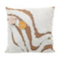 Coussin vague tuffete 43x43cm ca