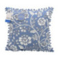 Coussin carre rustic bleu