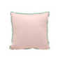 Coussin a carreaux ass rose/vert