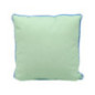 Coussin a carreaux ass rose/vert