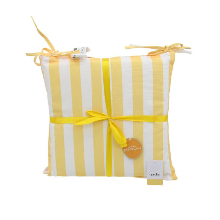 Set x2 galette de chaises rayee