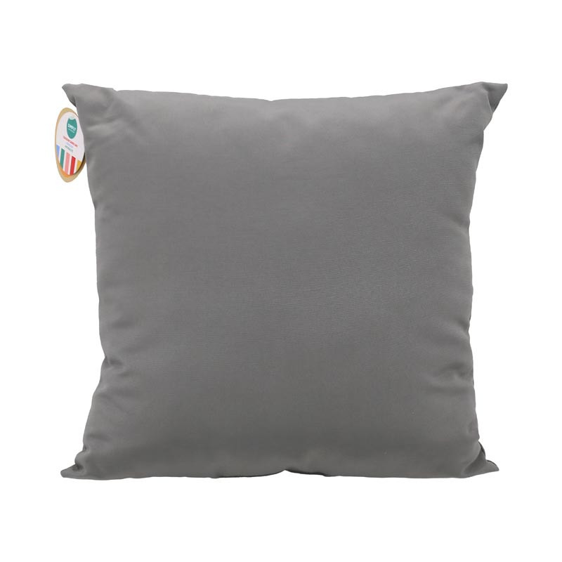 Coussin carre uni 40x40cm anthra