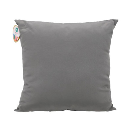 Coussin carre uni 45x45cm anthra