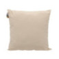 Coussin carre uni 45x45cm sable