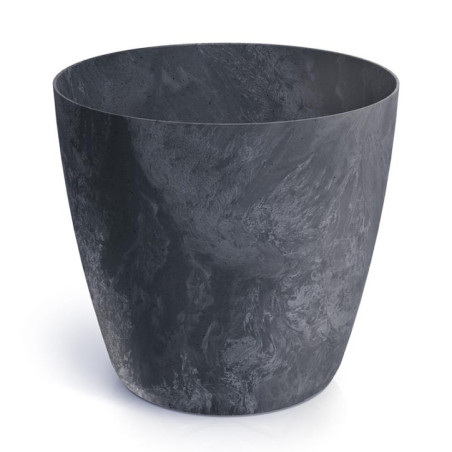 Pot effet beton gris  o30cm