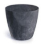 Pot effet beton anthra  o30cm