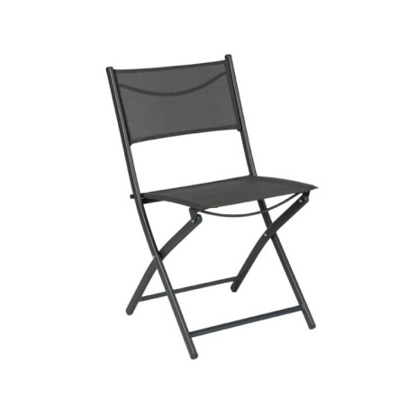Chaise pliante pacha anthracite