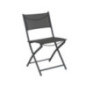 Chaise pliante pacha anthracite