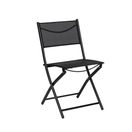 Chaise pliante pacha noire