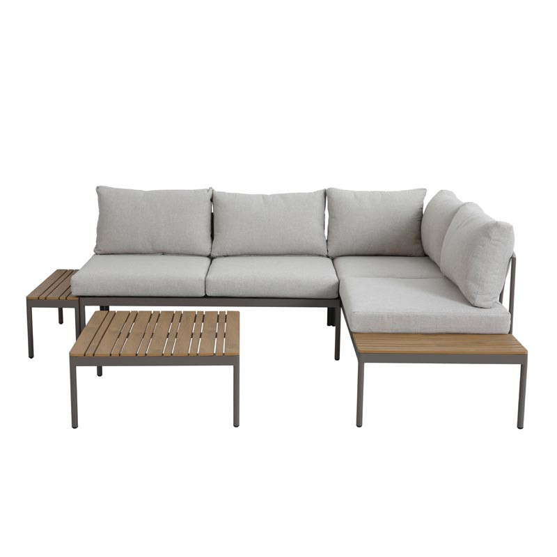 Salon de jardin d'angle saint tr