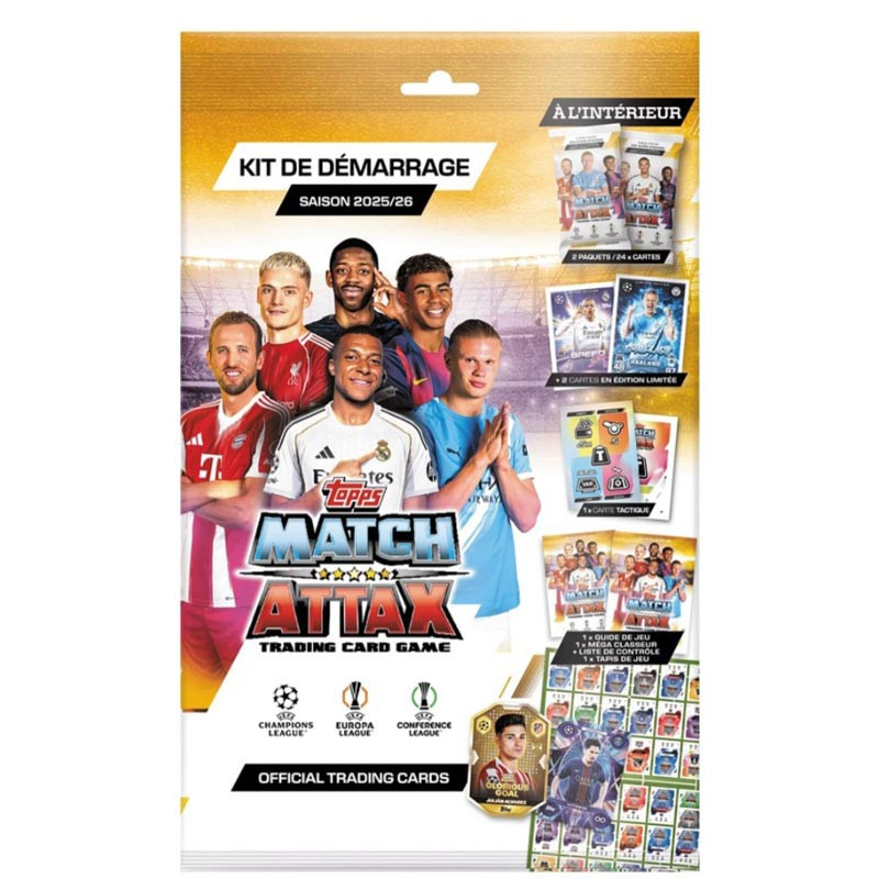 Topps match attax booster uefa