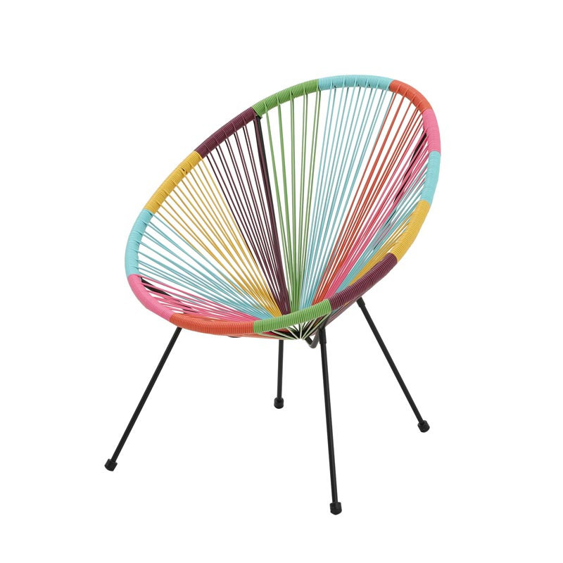 Fauteuil exterieur cordage hawai