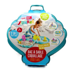 Coquille et jouets de plage 9 pc