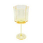 Verre a vin fleur plastique