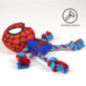 Jouet chien corde spiderman