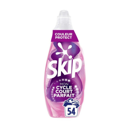 Lessive 54 doses cycle court