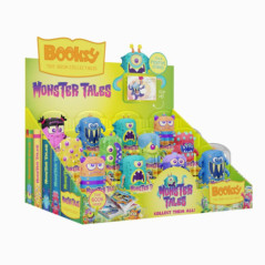 Figurines booksy + livre 8cm