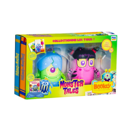 Set x2 figurines booksy + livre