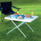 Table de camping piable