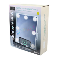 Enceinte led miroir