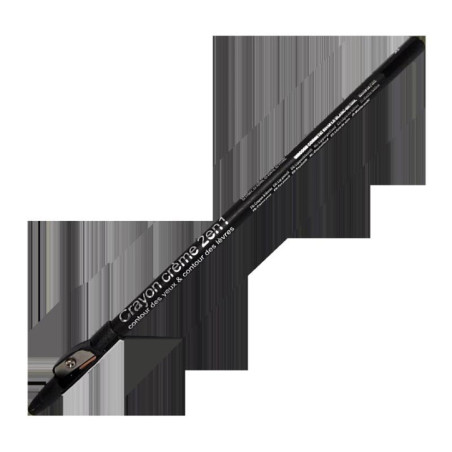 Crayon creme 2 en 1 - noir