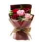 Bouquet de 5 roses artificielles