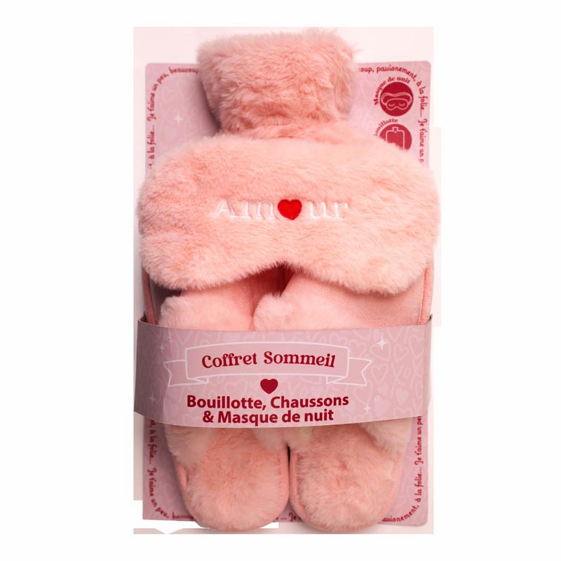 Coffret bouillotte chausson