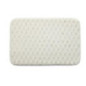 Tapis de bain soft touch blanc