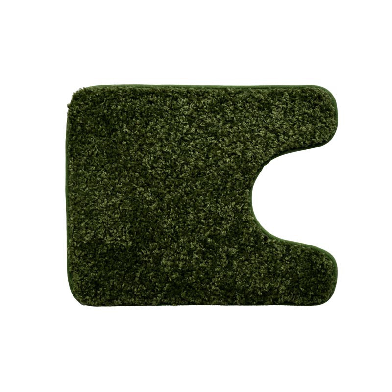 Tapis contour teddy fleece vert