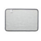 Tapis form galets gris