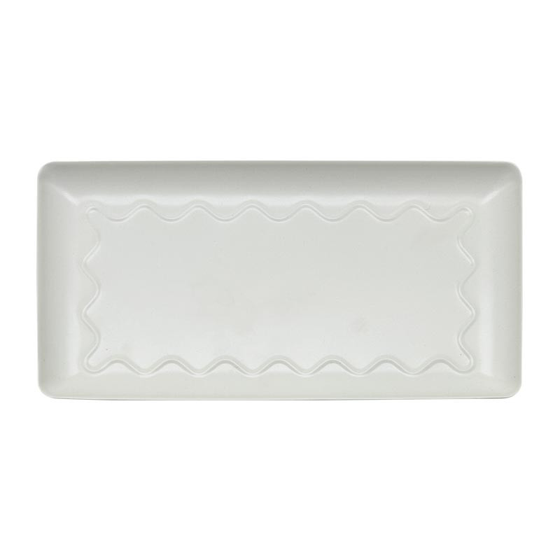 Vide poche rectangle metal