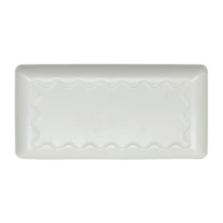 Vide poche rectangle metal